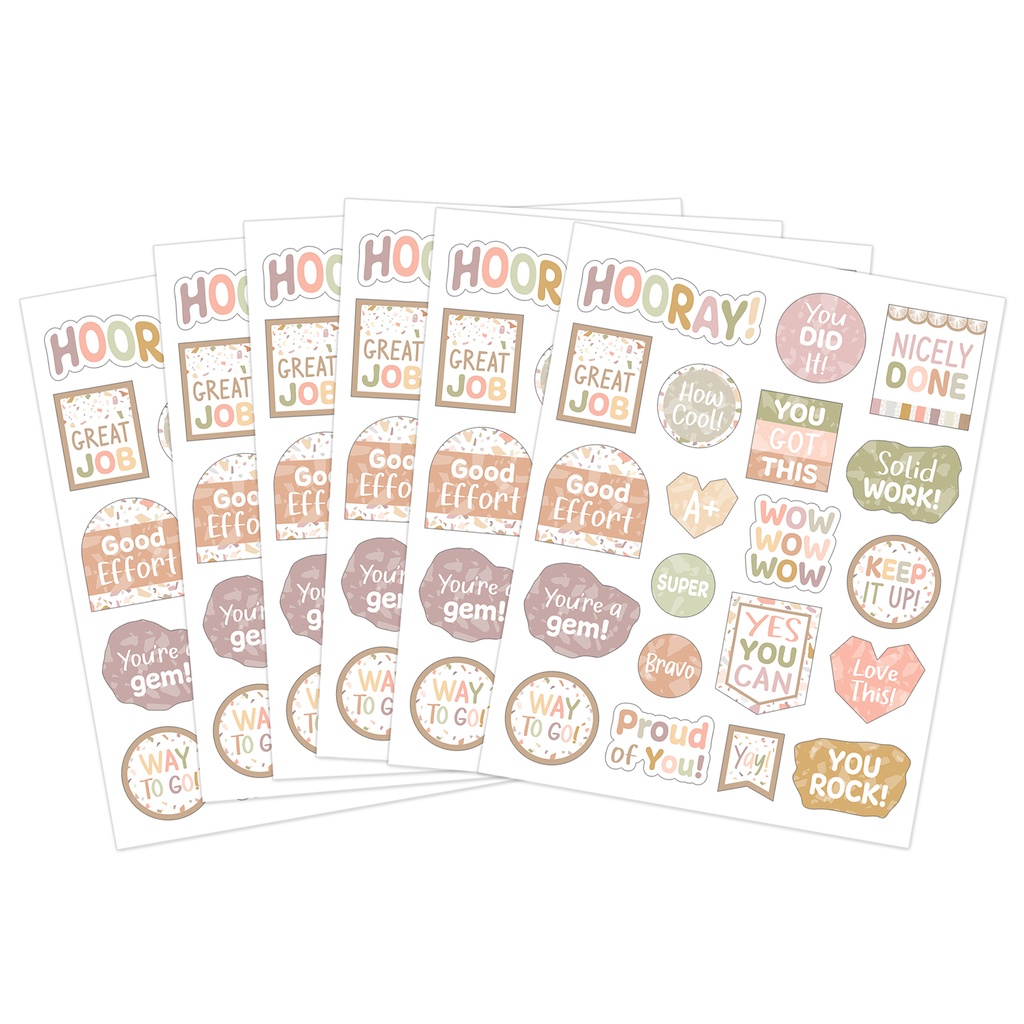 Terrazzo Tones Stickers