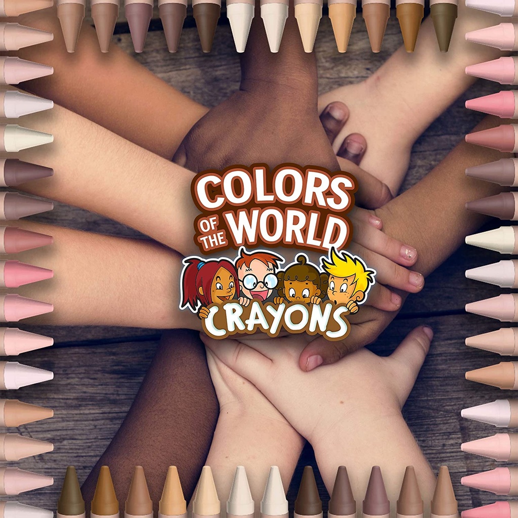 TeachersParadise - Crayola® Colors of the World Crayons, 24 Per Pack, 12  Packs - BIN520108-12