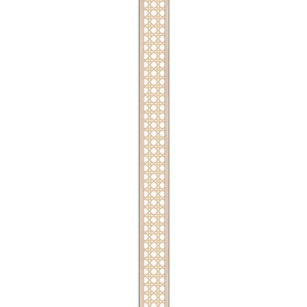 True to You Woven Cane Straight Bulletin Board Borders