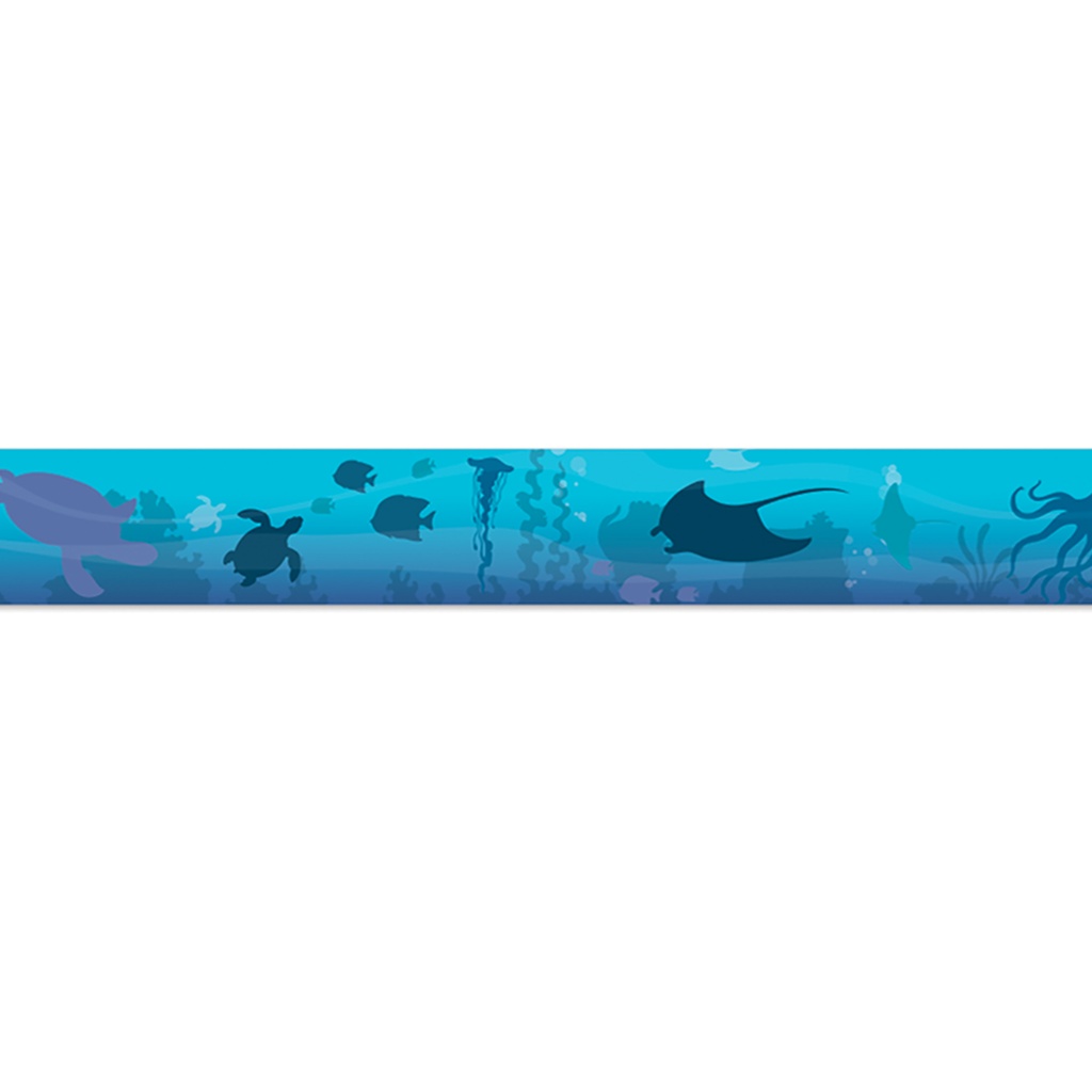 Seas the Day Blue Silhouettes Deco Trim® 