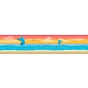 Seas the Day Horizon Deco Trim®  Extra Wide