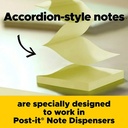 3x3 Pop up Post It Notes 7 Yellow Pads 7 Bright Pads