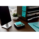 Black Post It Steel Top Pop Up Note Dispenser