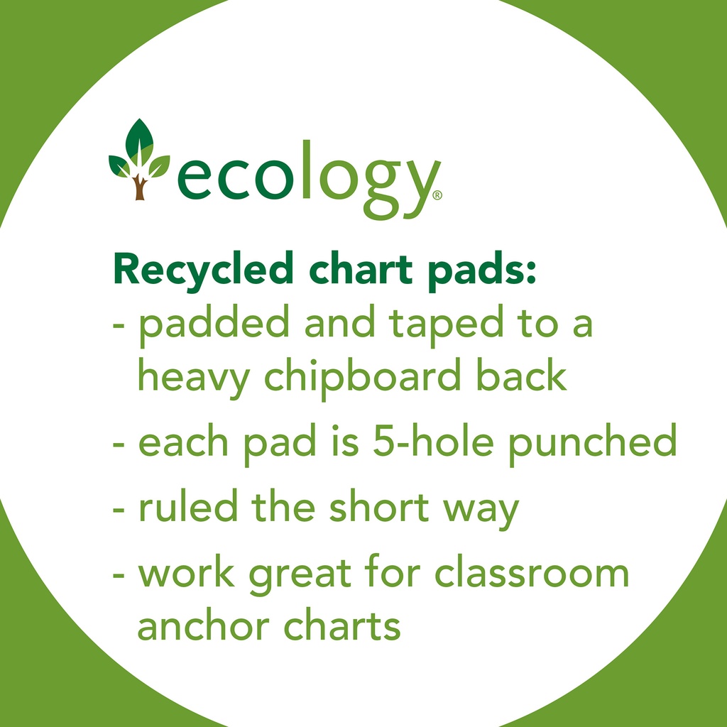 24x32 1.5 inch Ruled SAVE Chart Pad