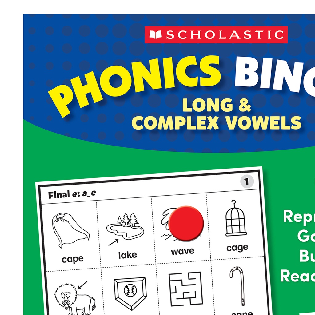 Phonics Bingo! Long & Complex Vowels