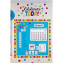 Confetti Calendar Bulletin Board