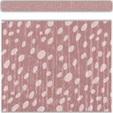 Classroom Cottage Vintage Rose Dots Straight Border Trim