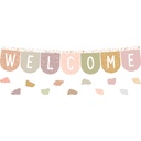 Terrazzo Tones Welcome Bunting Bulletin Board