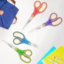 Assorted 7" Student Non-Stick Scissor Pack of 3