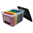 File Tote with Contents Label