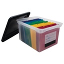 File Tote with Contents Label