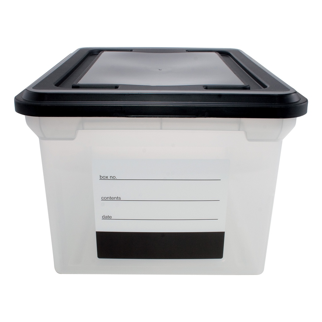 File Tote with Contents Label