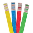 Red Tyvek® Wristbands Pack of 500