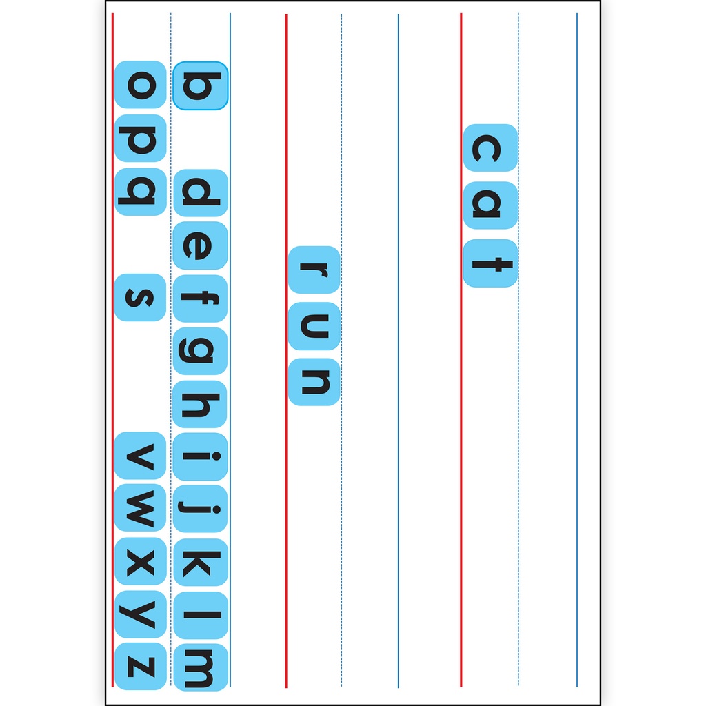 Fun with Letters Touch-Stik™ Phonics Tiles & Mat Set