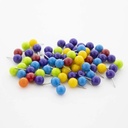 Assorted Color Round Push Pins Pack of 80