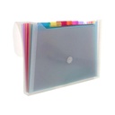 Rainbow 7-Pocket Letter Size Poly Expanding File