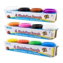 4 oz Primary Color Modeling Dough Pack of 4