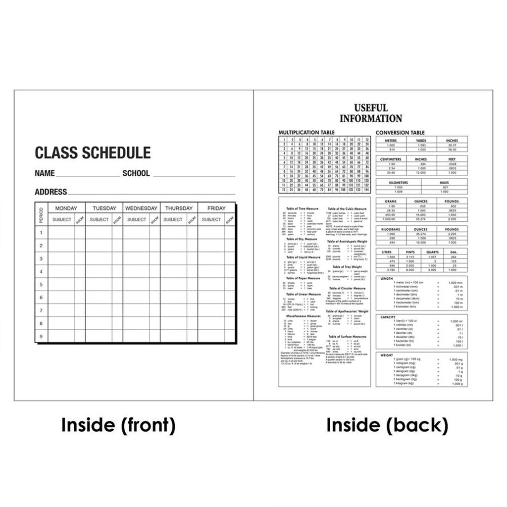 Marble 5-1" Quad-Ruled Premium Composition Book 100 Sheets