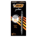 Black Gel-ocity® Quick Dry Retractable Gel Pens Pack of 12