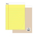 Yellow Wide Ruled Legal Pad 50 Sheets Pack of 12