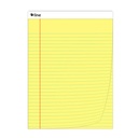 Yellow Wide Ruled Legal Pad 50 Sheets Pack of 12