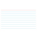 White 3" x 5" Index Cards Pack of 100