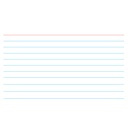 White 3" x 5" Index Cards 12 Packs of 100