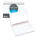 Spiral Bound 3" x 5" Ruled Index Card Notebook