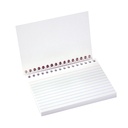 Spiral Bound 3" x 5" Ruled Index Card Notebooks Pack of 10