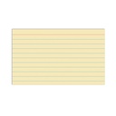 Assorted 3" x 5" Ruled Index Cards 10 Packs of 100