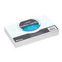 White 4" x 6" Ruled Index Cards Pack of 50