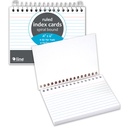 4" x 6" Ruled Spiral Bound Index Card Notebook