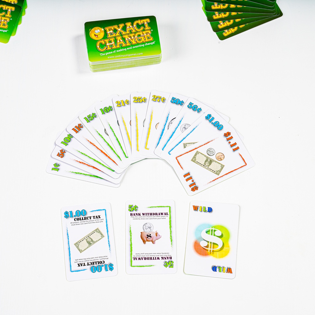 Exact Change Card Game