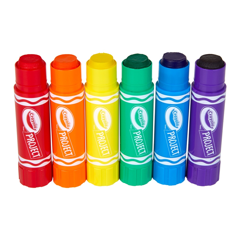 6 Color Project™ Quick-Dry Paint Sticks 6 Packs