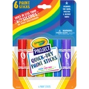 6 Color Project™ Quick-Dry Paint Sticks 6 Packs