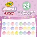 24 Colors Pastel Crayons 6 Packs