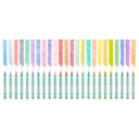 24 Colors Pastel Crayons 6 Packs