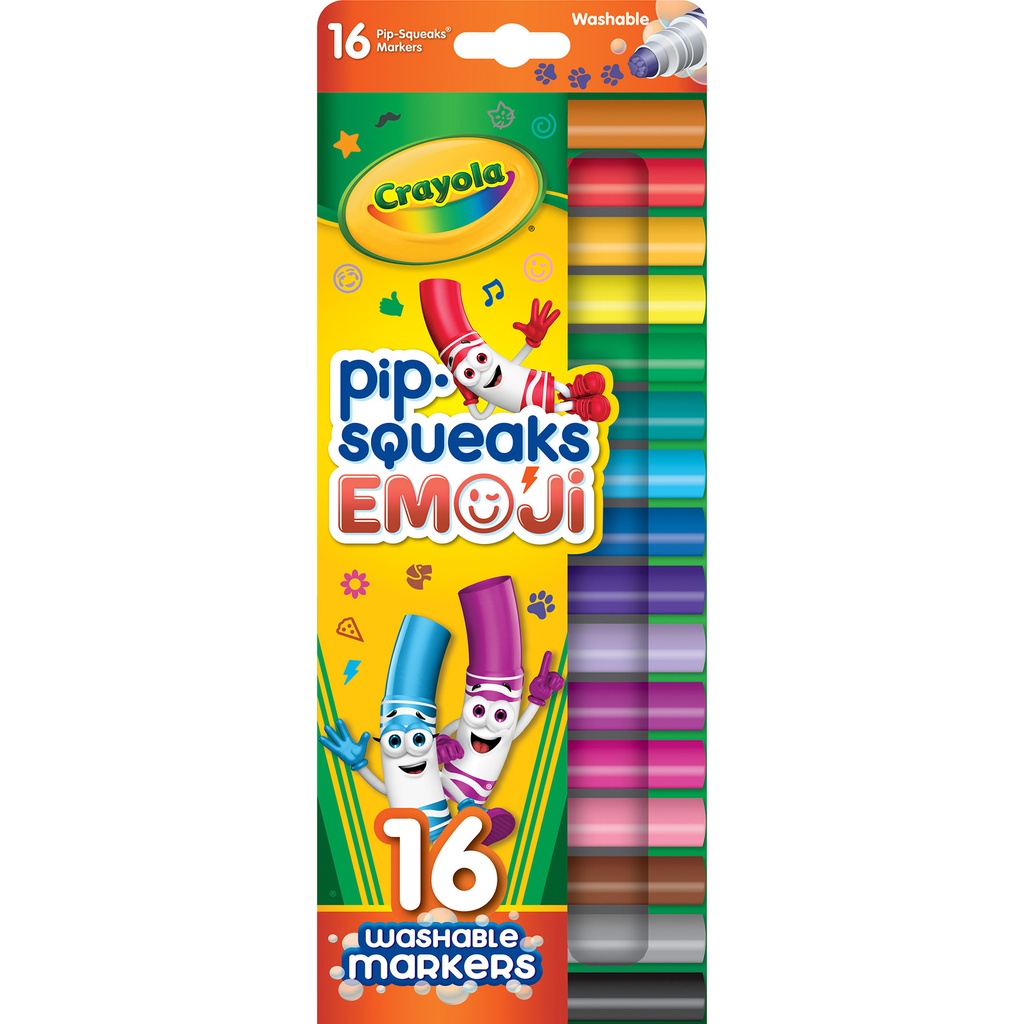 16 Color Pip Squeaks Stamper Markers 3 Packs