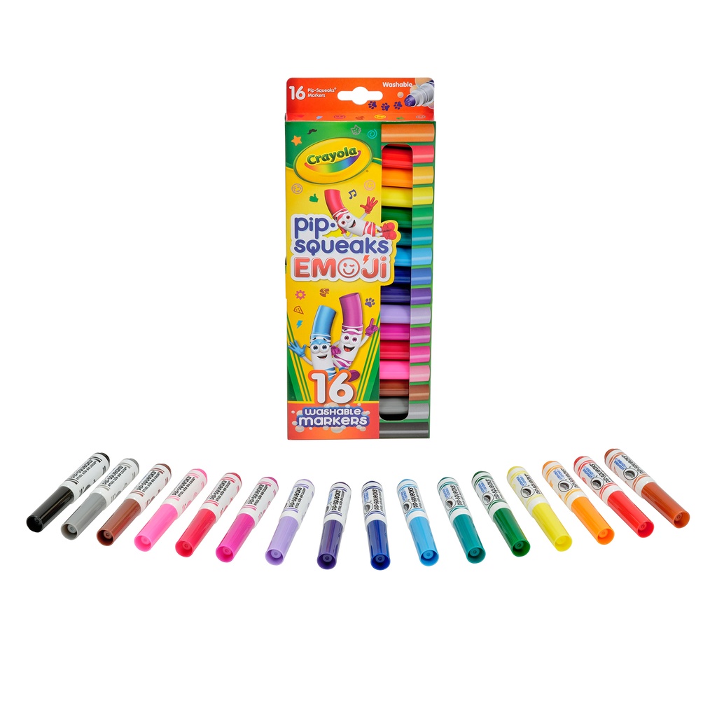 16 Color Pip Squeaks Stamper Markers 3 Packs