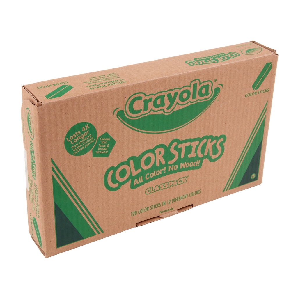 Color Sticks Classpack 120 Count