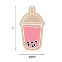 Krafty Pop! Boba Cups 6" Designer Cut-Outs Pack of 36