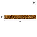 Jungle Friends Tiger Stripes EZ Border 48 Feet