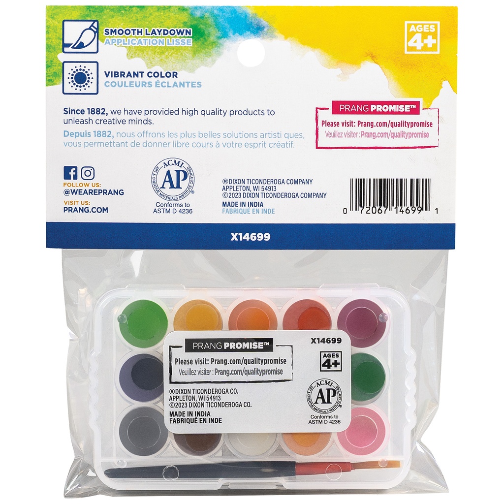 Mini Watercolor Set Pack of 24