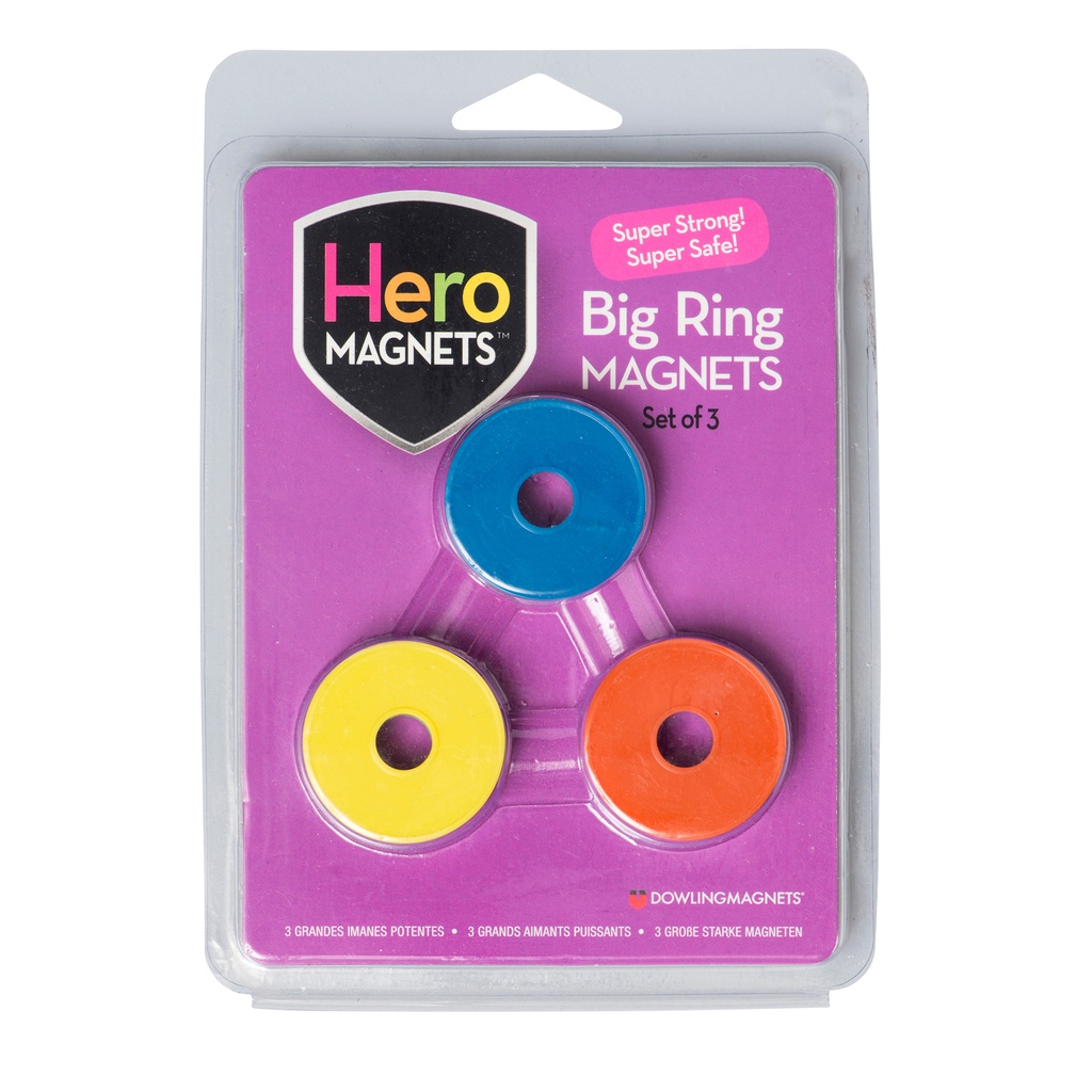 Hero Magnets Bundle: Button, Blocks & Rings