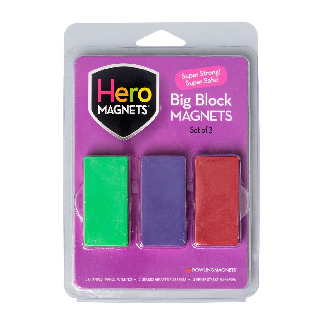 Hero Magnets Bundle: Button, Blocks & Rings