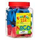 Foam Fun Magnet Letters Red & Blue Bundle