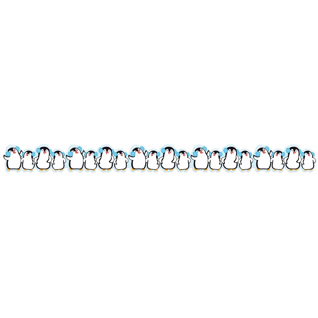 Winter Penguins Extra Wide Deco Trim® 37 Feet