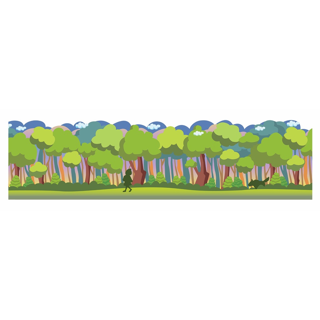 Once Upon A Dream Forest Extra Wide Die-Cut Deco Trim® 37 Feet