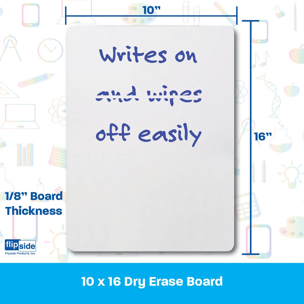 10" x 16" Dry Erase Board