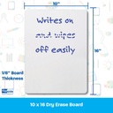 10" x 16" Dry Erase Board